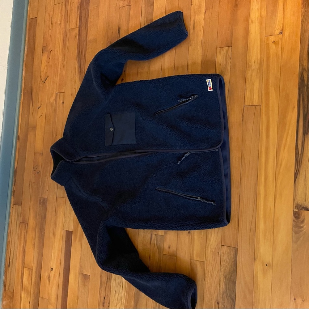 Fjallraven Dark Blue Fleece Jacket